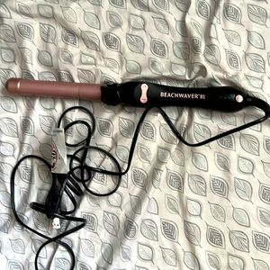 BEACHWAVER B1 MIDNIGHT ROSE ROTATING CURLING IRON